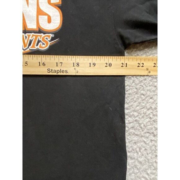 San Francisco Giants Baseball Team World Series Champions 2010 T Shirt L Black - Picture 6 of 7